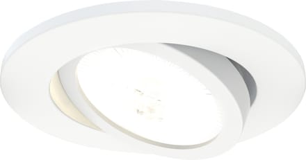 Ledvion - LED Inbouwspot - Wit - Dimbaar - 7W - IP65 - CCT - COB - Ø90mm