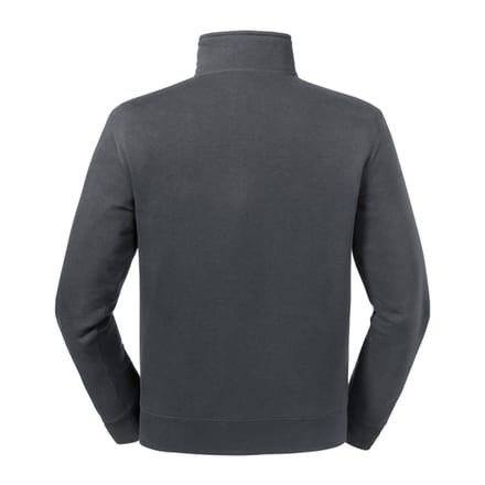 Russell Heren Authentieke Kwartier Ritssweatshirt (Konvooi Grijs)