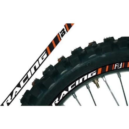 Motorcycle Rim Decoration Stickers Blackbird Racing