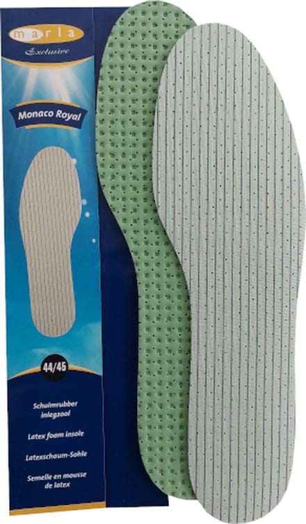 Marla Monaco Royal Schuimrubber Inlegzool - Zacht en Ventilerend - Maat 44/45