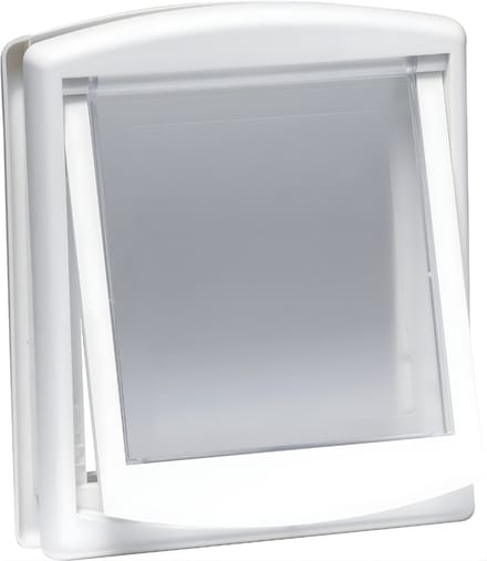 AHD® Kattenluik - Kattenluik Binnendeur - Kattenluiken - Wit - 24cm x 24cm x 15cm