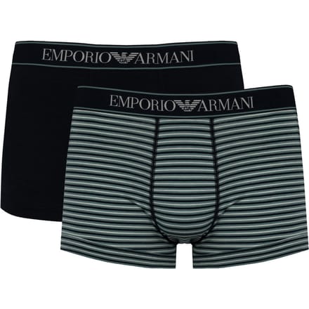 Emporio Armani Boxershorts 2 Pack Mannen blauw