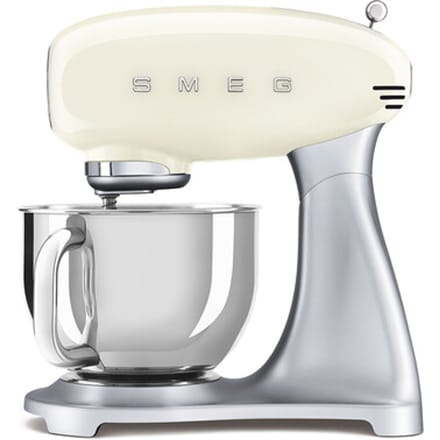 SMEG SMF04CREU - Keukenmachine - 800W – 4,8L RVS Mengkom - 50s Style - Crème