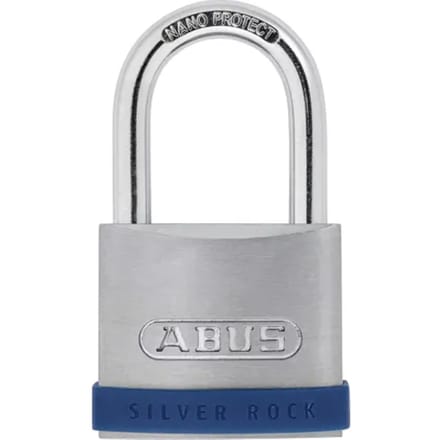 Abus Hangslot Met Sleutel Silver Rock 5/45 - Zink Voor Poort - Behuizing 45mm