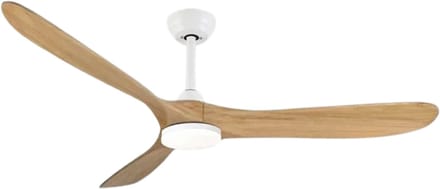 Nivard Plafondventilator - Met Verlichting - Plafond Ventilator - Met Lamp - Plafonniere Met Ventilator - Met Licht - Stijl E - 150cm