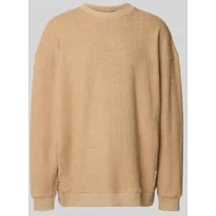 Oversized sweatshirt met logopatch