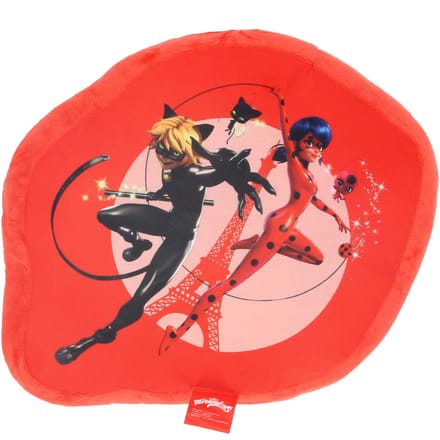 Sierkussen - Lady Bug Meisjes - Rood - 36 Cm X 36 Cm