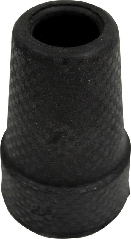 Aidapt Dop voor wandelstok - Antislip rubber 22 mm - Zwart