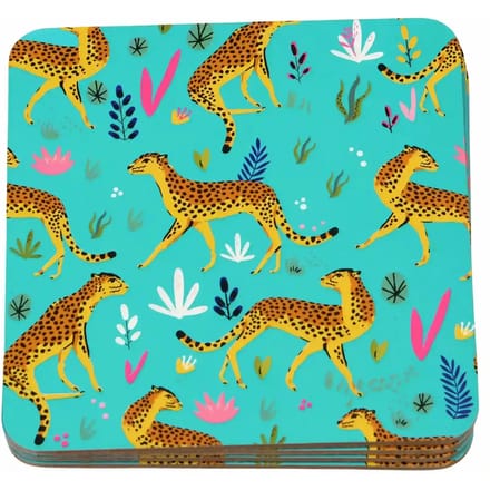 Onderzetter Rex London Cheetah (x4)