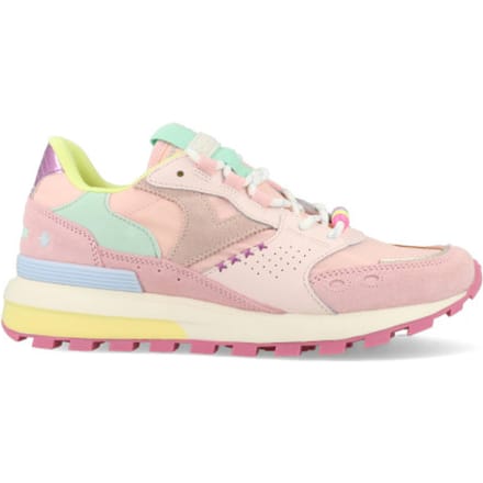 Nylon en suede sneakers voor dames Victoria Luna