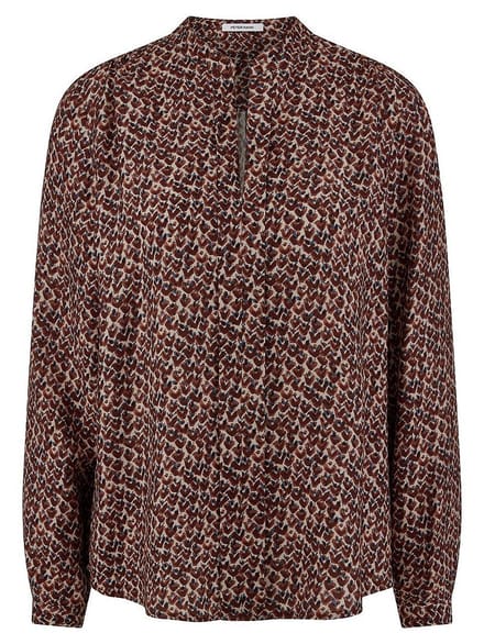 Blouse lange mouwen Van Peter Hahn multicolour