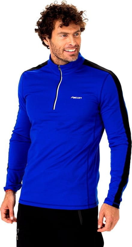 FALCON - yarmouth - Skipully met rits heren - Blauw