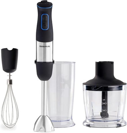 Hand mixer Plus 1000W stainless steel black - High quality mixing power