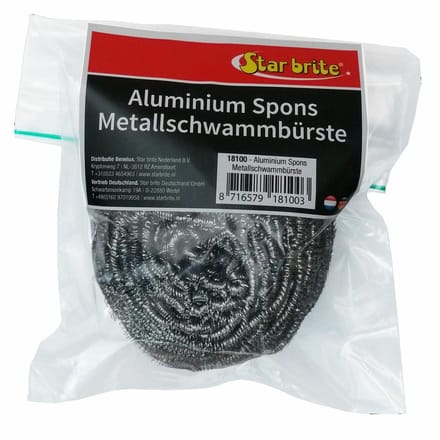 Star brite Aluminium Spons - extra groot - voor reinigen teak