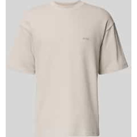 Regular fit T-shirt van katoenmix model 'TE_HIVE'
