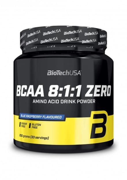 BiotechUSA BCAA 8:1:1 - BCAA Zero - 250 gram - Cola Smaak