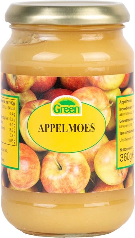 Green Appelmoes 12 potten x 370 ml