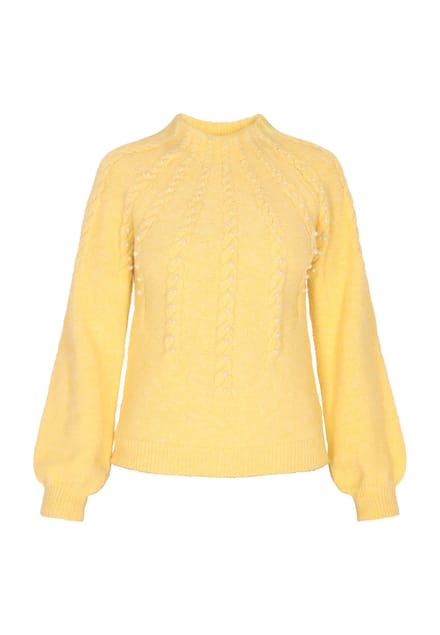 Faina Jumper Dames geel