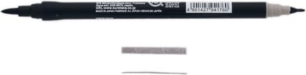 ZIG Art & Graphic Twin Tip brush marker - Warm Gray 9