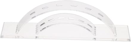 Pincet Houder - Make-up Organizer - Wimper Verlengen - Acryl Materiaal - 23 cm Lengte - Transparant