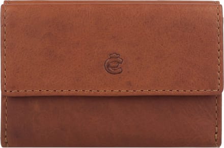 Esquire Leren Portemonnee Dallas Wallet Brown Bruine