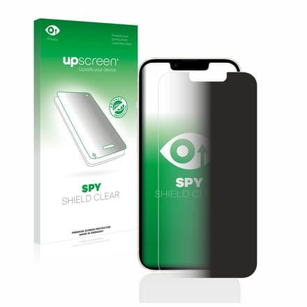upscreen - privacy screenprotector voor Apple iPhone 13 / 13 Pro - Folie Beschermfolie Blauwlichtfilter