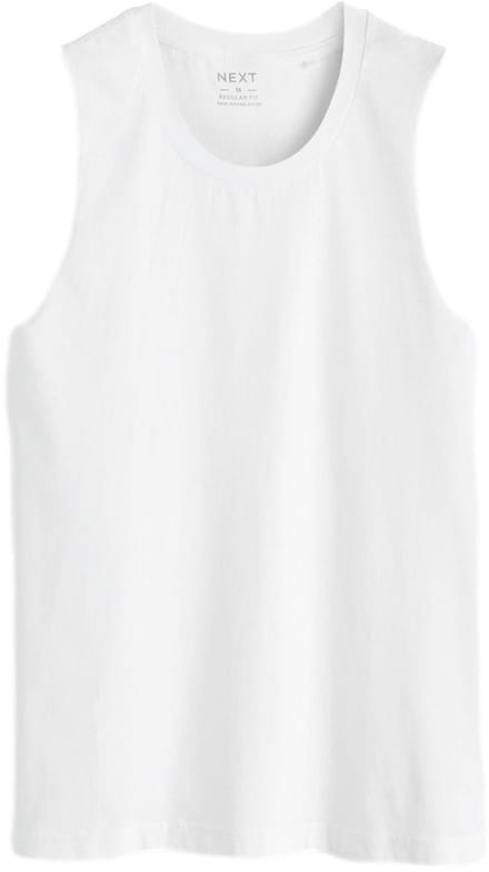 Next - Heren - Tanktop - Wit