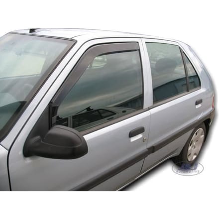 Luchtdeflectoren - J&;J AUTOMOTIVE - Heko - Getint - Voor Citroen Saxo 1996-1999 - Eenvoudige installatie