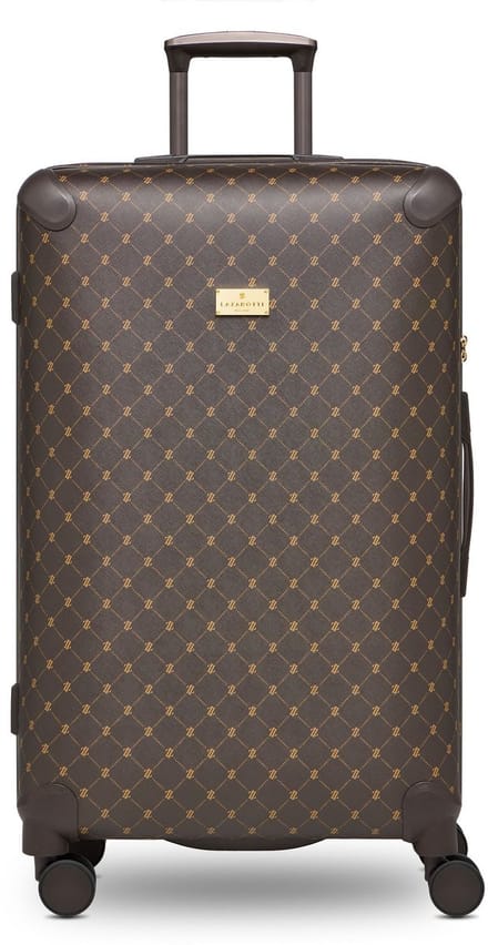 Lazarotti trolley Palermo Trolley Dark Brown donkerbruin 79cm