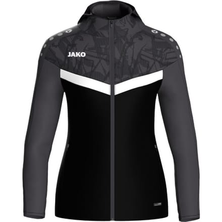 Dames trainingsjack met capuchon en volledige ritssluiting Jako Iconic