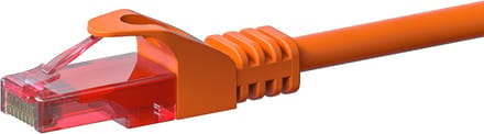 Danicom UTP CAT6 patchkabel - 7,5 meter oranje - 100% koper - netwerkkabel - internetkabel - UTP kabel - RJ45 - 1000 mbit/s