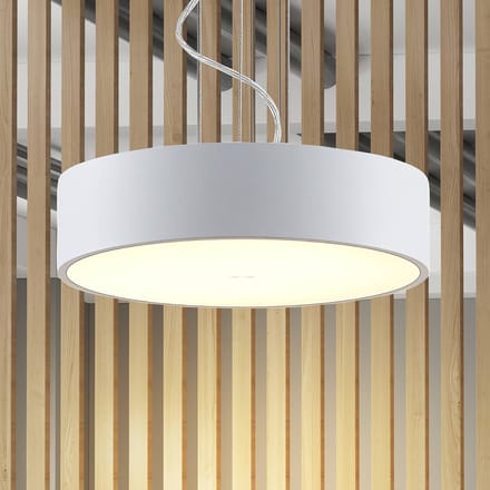 Arcchio - Hanglampen - 1licht - Metaal, acryl - H: 10 cm - wit - Inclusief lichtbron
