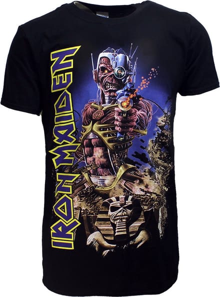 Iron Maiden Somewhere Back In Time T-Shirt - Officiële Merchandise - M