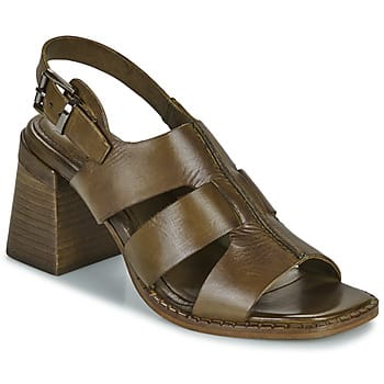 Sandalen met hakken Regard ET.ELA V2 CRUST OLIVE GREEN