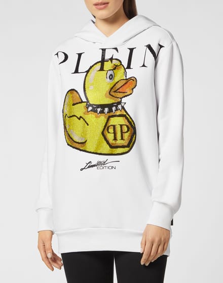 Sweatshirt Met Capuchon Duck