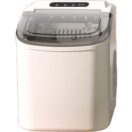 Aanrecht IJsmachine Mini Ronde Blokjes Automatische IJsklontjes Machine voor Thuis Feest Keuken gray