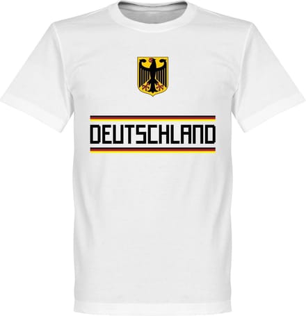 Duitsland Team T-Shirt - Wit - L