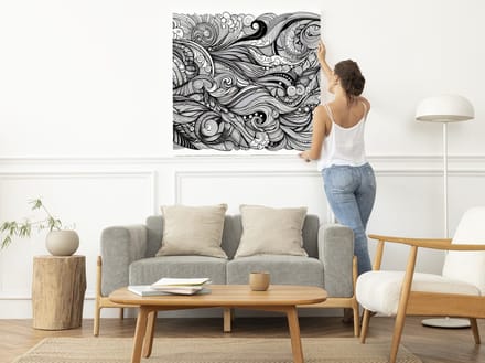 Kunstprint | Wanddecoratie | Dibond | 40 × 40 cm