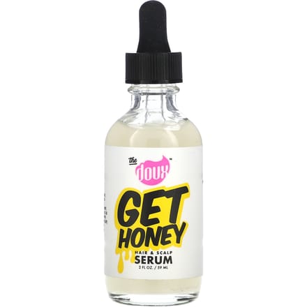 The Doux, Get Honey, Haar- en Hoofdhuidserum, 2 fl oz (59 ml) white