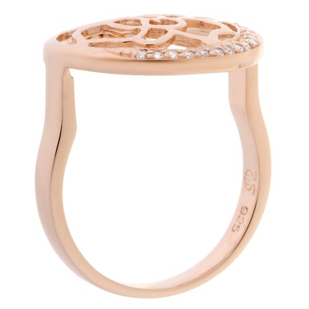Orphelia Dames 925 Sterling Zilveren Ring - Roze ZR-7089/1
