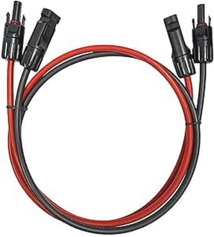 Professionele verlengkabel 6 mm² - duurzame zonnekabel met zonnestekker