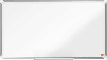 Nobo Premium Plus Widescreen Magnetisch Whiteboard Staal - Met Pennengoot - Inclusief Whiteboard Marker - 890x500mm