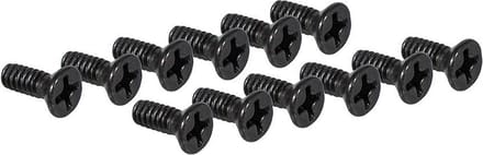 Fender 0041602049 schroef M6-32 x 9,5 mm – HEX FHP, zwart (per stuk)