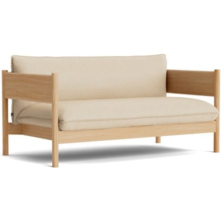 HAY Arbour Club Sofa - Hallingdal 220 Beige - Eiken, geolied en met was behandeld