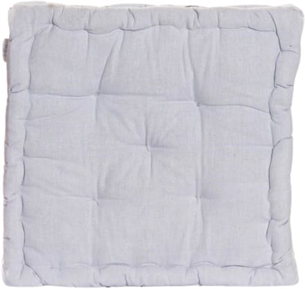 Items Vloerkussen Kenya - Lila - katoen - 40 x 40 x 8 cm - Extra dik grond zitkussen/matraskussen