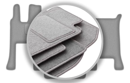 Grijze automatten voor: Mercedes Actros MP4 brede cabine (2011-)