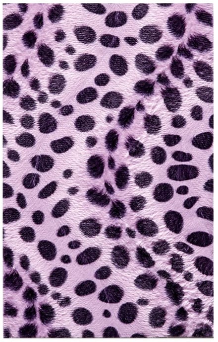 Dierenvacht dalmatier roze - zelfklevend - 50 x 70 cm