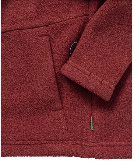 Vaude Caprea Ii Fleece Met Volledige Rits Rood 110-116 cm Kinderen
