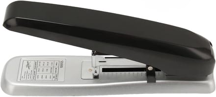 Ergonomische Nietmachine - Compacte Nietmachine - Papier Inbinden - Stabiele Antislip Basis - 100 Vel Capaciteit - Zwart
