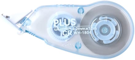 PLUS JAPAN correctieroller 4,2 mm x 12 m in glazen pot